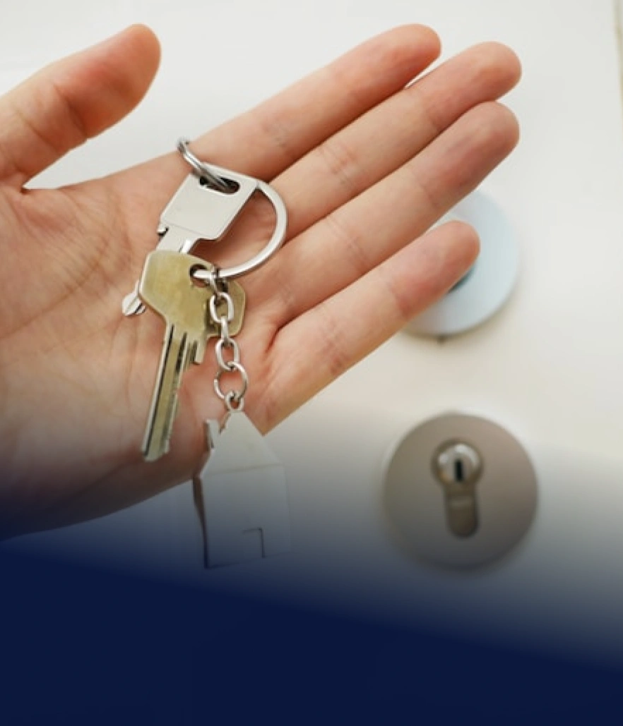 Prodej nemovitostí s Antonínem Mrňákem - svazek klíčů jako symbol úspěšného prodeje