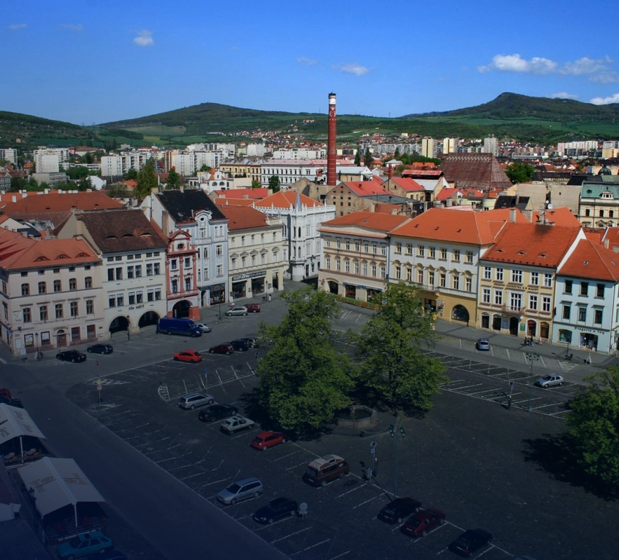 Prodej a pronájem bytů v Litoměřicích - historické centrum města a okolní krajina